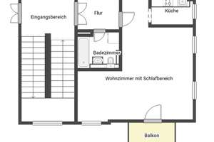 *Attraktive Kapitalanlage*: Vermietete 1-Zi.-Whg. mit Wannenbad und Balkon in DD-Löbtau – Die vollständige Adresse der Immobilie erhältst du vom Anbieter., 1159 Löbtau-Süd, Dresden – Vorschaubild 9