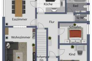 Keine Käuferprovision - Vermietetes Zweifamilienhaus mit Einliegerwohnung – Emsland (Kreis) – Vorschaubild 2
