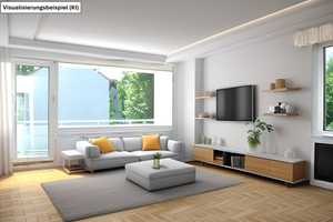 Lichtdurchflutet: Helle 3-Zimmer-Wohnung mit EBK, Sonnenbalkon, Garage und Lift! – Düsseldorf – Vorschaubild 1