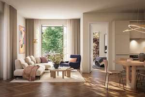 1,5-Zimmer-Neubau in Harlaching mit Dachterrasse