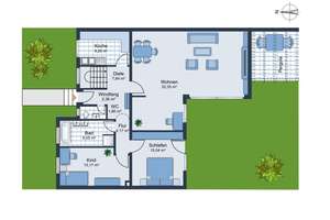 Reihenmittelhaus im Atrium-Bungalow-Stil * Kauf auf Nießbrauchbasis – Die vollständige Adresse der Immobilie erhältst du vom Anbieter., 91126 Forsthof, Schwabach – Vorschaubild 21
