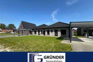 Der ideale Altersruhesitz, Neubau DHH-Walmdachbungalow in ruhiger Wohnlage – Emsland (Kreis) – Vorschaubild 1