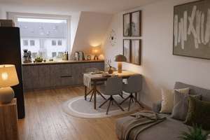 Neubau Erstbezug: Lichtdurchflutete Dachgeschosswohnung über den Dächern Ingolstadts – Kleiststr. 43, 85055 Nordost, Ingolstadt – Vorschaubild 2
