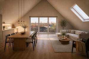 Exklusives Penthouse über den Dächern des Münsteraner Josephsviertels