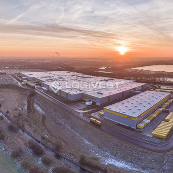 Projektierter Neubau einer Lager- und Logistikimmobilie