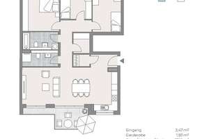 Großzügige 4 Zimmer Wohnung mit Balkon WE06 – Harzer Straße 118, 12435 Alt-Treptow, Berlin – Vorschaubild 7