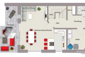 Modernes Neubau-Reihenendhaus mit hochwertiger Ausstattung in Enger – Herford (Kreis) – Vorschaubild 3