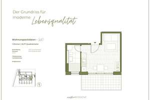 STEGLITZ: WOHNEN im GRÜNEN: ERSTBEZUG im LUXUS Neubau: QNG und KFW: 1-Zimmer-Wohnung mit Terrasse – Die vollständige Adresse der Immobilie erhältst du vom Anbieter., 12247 Steglitz, Berlin – Vorschaubild 13