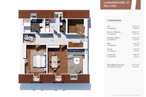 Zentrale Maisonette Wohnung Neu Ulm – Luitpoldstr. 27, 89231 Neu-Ulm – Vorschaubild 14
