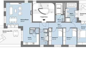 LIST-PELIKAN | hochwertige 4-Zimmer-Wohnung mit zwei Dachterrassen | EBK vorhanden – Günther-Wagner-Allee  33, 30177 List, Hannover – Vorschaubild 24