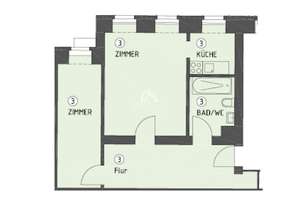 WOHNEN IM BERGMANNKIEZ | 2-ZIMMERWOHNUNG IM ERDGESCHOSS | PROVISIONSFREI – Bergmannstraße 27, 10961 Kreuzberg, Berlin – Vorschaubild 14