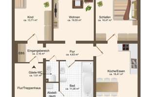 Gerresheim – frisch sanierte Etagenwohnung zum 01. Juli 2026 zu vermieten – Märkische Straße 55, 40625 Gerresheim, Düsseldorf – Vorschaubild 9
