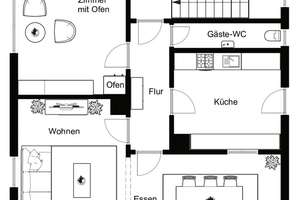 Bezugsfreies, teilweise renovierungsbedürftiges EFH mit Garten und Garage in KN-Fürstenberg – Die vollständige Adresse der Immobilie erhältst du vom Anbieter., 78467 Fürstenberg, Konstanz – Vorschaubild 33