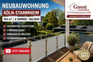 Moderne 4-Zimmer-Neubauwohnung mit Balkon und Parkplatz