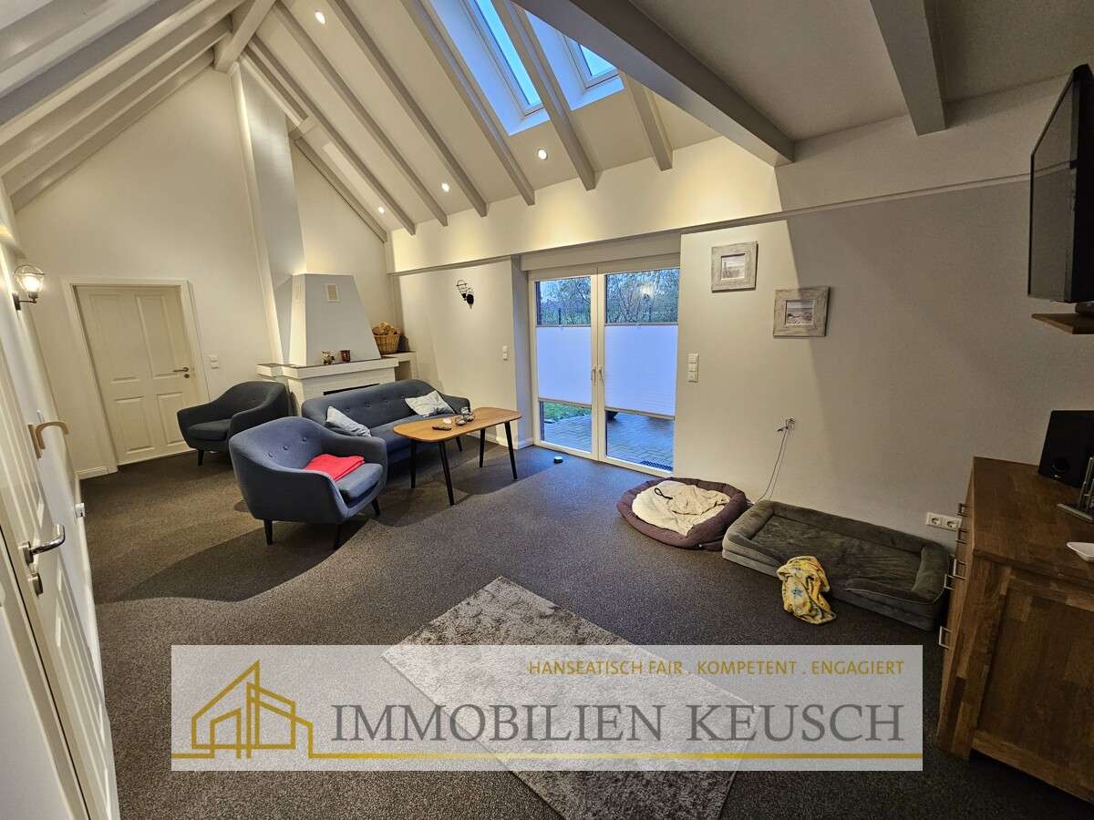 Immobilie in Thedinghausen - Arbeiten & Wohnen - Großer Hof mit 3 Gebäuden & vielen Parkplätzen - modernes Wohnhaus über 2 Etagen - Bild 8