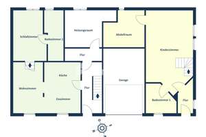 Gepflegtes, teilvermietetes MFH mit 3 Wohnungen und Ausbaureserve für eine weitere Wohnung!  – Die vollständige Adresse der Immobilie erhältst du vom Anbieter., 72768 Oferdingen, Reutlingen – Vorschaubild 28