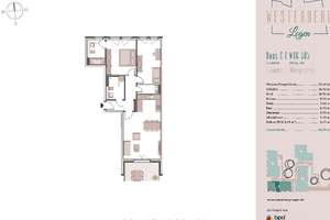 Vielseitig und flexibel - 3 Zimmer (WE 505) – Lürmannstraße -, 49076 Westerberg, Osnabrück – Vorschaubild 2