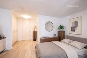Ansprechende 1-Zimmer-Wohnung mit stilvoller Ausstattung und TG-Stellplatz in begehrter Wohnlage – Die vollständige Adresse der Immobilie erhältst du vom Anbieter., 80634 Dom Pedro, München – Vorschaubild 2