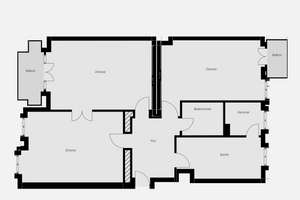 3-Zimmer Altbauwohnung mit 2 Balkonen und Garten – Mühlenstraße 58, 12249 Lankwitz, Berlin – Vorschaubild 11