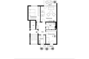 Tauschwohnung: Renovated and luminious flat – Die vollständige Adresse der Immobilie erhältst du vom Anbieter., 80686 Friedenheim, München – Vorschaubild 5