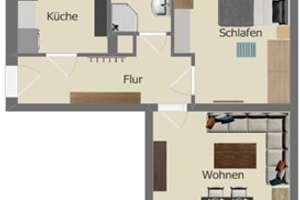 Interesse? Attraktive Zwei-Zimmer-Wohnung – Cranachstraße 5, 9126 Lutherviertel, Chemnitz – Vorschaubild 11