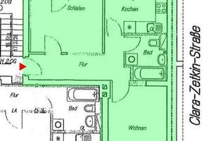 Schöne 2-Zimmer-Wohnung mit Balkon im Zentrum von Chemnitz – Clara-Zetkin-Straße 12, 9111 Zentrum, Chemnitz – Vorschaubild 15