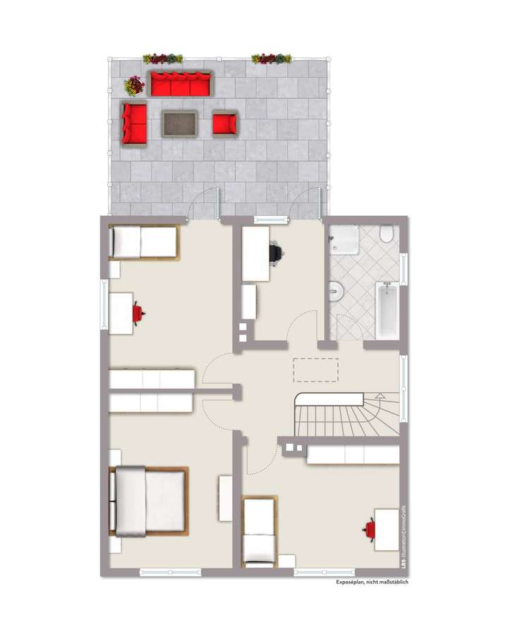 Grundriss Dachgeschoss