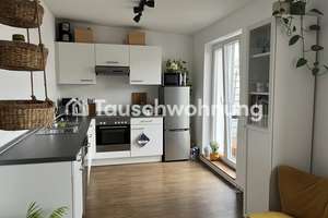 Tauschwohnung: Helle 2,5 Zimmer mit 2 Balkone gg 3 Z mit Garten