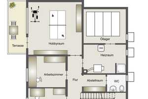 SCHÖNES EINFAMILIENHAUS MIT HANGGESCHOSS IN TOP AUSSICHTSLAGE VON MICHELBACH – Hohenlohekreis – Vorschaubild 32