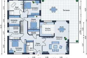 Luxuriöses Wohnen am See: Moderne Familienresidenz mit Pool und zwei Ferienhäusern – Parchim (Kreis) – Vorschaubild 11