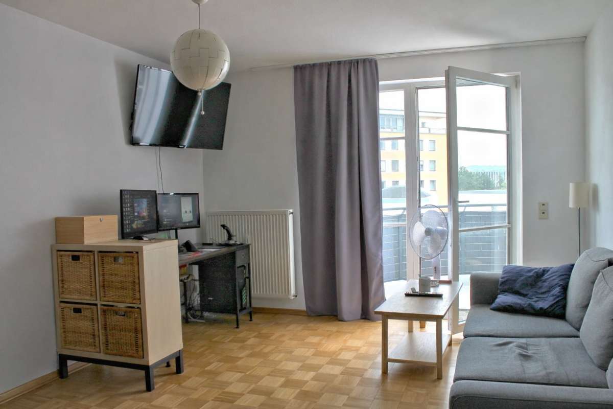 Immobilie in Darmstadt - Knallerpreis wegen Erbpacht - schicke vermietete 1-Zimmer-ETW - Bild 1