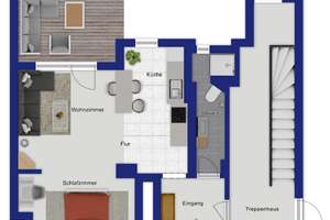 Helles, schickes, ruhiges vollmöblierte EG-Terrassenapartment @ Cecilienallee – 40474 Golzheim, Düsseldorf – Vorschaubild 10