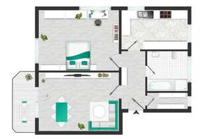 Leerstehende 2-Zimmer-Wohnung mit Balkon und Stellplatz in ruhiger Lage – Helenenstraße 36a, 4279 Dölitz-Dösen, Leipzig – Vorschaubild 21