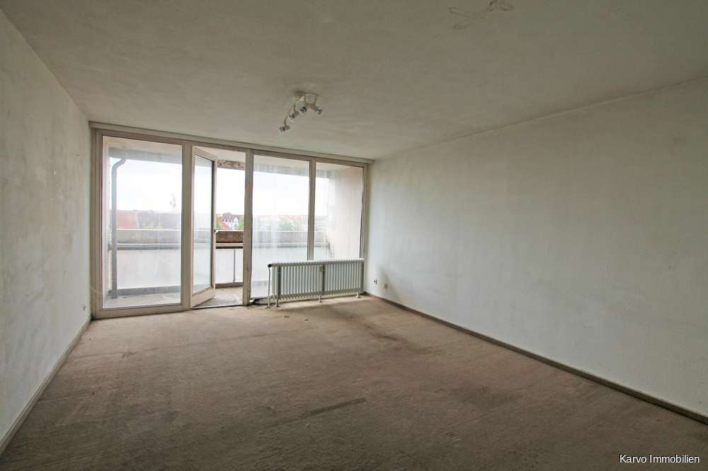 Sanierungsbedürftige 1 Zimmerwohnung mit Balkon im Ihme Zentrum. Ideal für Kapitalanleger, Hannover – Bild 2