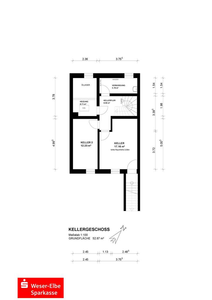 Grundriss Kellergeschoss