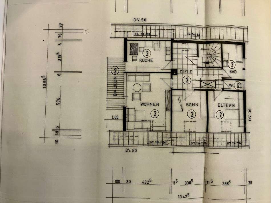 Grundriss Dachgeschoss