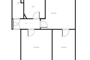 sanierte 3-Zi.-Wohnung mit Balkon in ruhiger Umgebung – Steinhagen 6, 44793 Kruppwerke, Bochum – Vorschaubild 8
