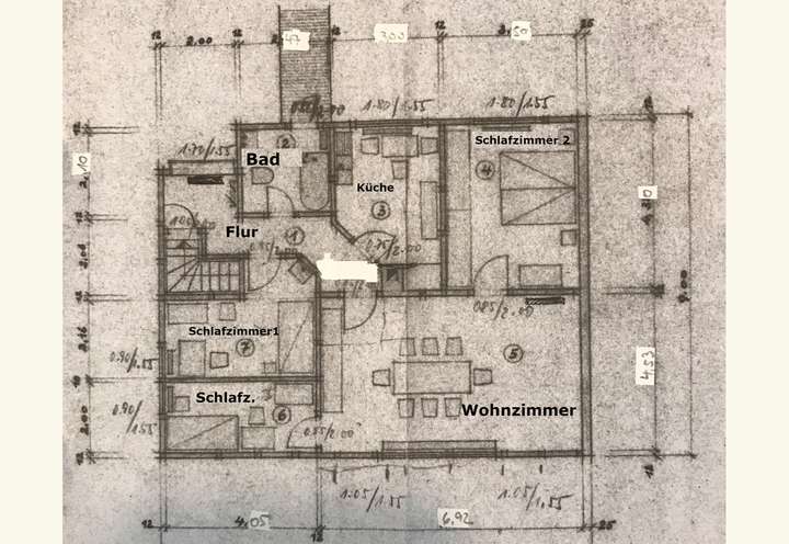 Grundriss 2.Obergeschoss