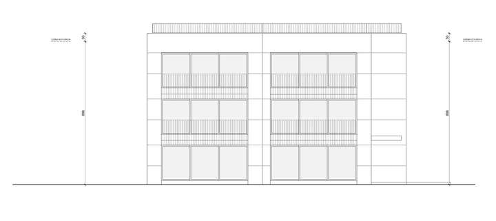 Sjeverozapadno pročelje