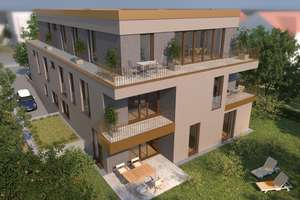 2 Zimmer Penthouse mit gr. Dachterrasse , TG inkl. - NEUBAU- Erstbezug 2027, Baubeginn ist erfolgt!
