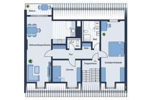 Sanierte 3-Zimmer-Wohnung mit Balkon in Eilbek! – Eilbeker Weg 40, 22089 Eilbek, Hamburg – Vorschaubild 10