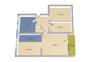 IMMOBERLIN.DE - Behagliche Wohnung mit Südwestloggia & Lift – Die vollständige Adresse der Immobilie erhältst du vom Anbieter., 14193 Schmargendorf, Berlin – Vorschaubild 8