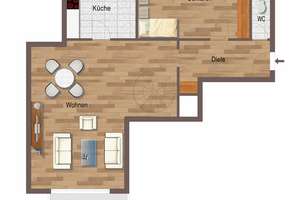 Großzügige 4-Zimmer-Maisonettewohnung mit Balkon 
in Mönchengladbach-Neuwerk – 41066 Neuwerk-Mitte, Mönchengladbach – Vorschaubild 22