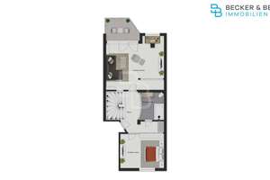 Rheinblick auf jeder Ebene – 195 m² Wohngefühl pur – Die vollständige Adresse der Immobilie erhältst du vom Anbieter., 51149 Westhoven, Köln – Vorschaubild 25