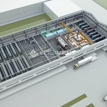 Projektierter Neubau einer Lager-/Logistikhalleim Großraum Dresden nahe A4