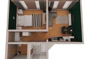 Möblierte 2 Zimmern Whg mit EBK Zentrum – Eutritzscher Straße 8, 4105 Zentrum-Nord, Leipzig – Vorschaubild 14
