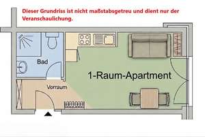 *Klein aber Mein! 1-Raum-Apartment mit TG-Stellplatz,  vermietet, in MG-Rheydt am Schmölderpark* – Die vollständige Adresse der Immobilie erhältst du vom Anbieter., 41239 Schmölderpark, Mönchengladbach – Vorschaubild 13