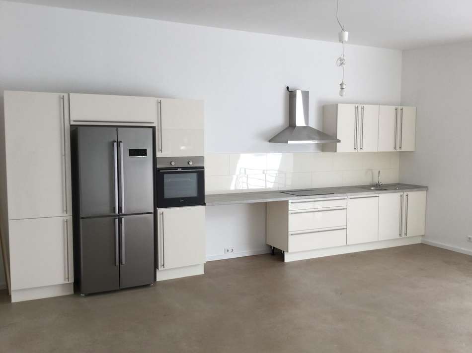 Küche ohne Paravent