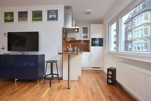 Hochwertig möblierte 1-Zimmer Wohnung in Stuttgart Mitte – Die vollständige Adresse der Immobilie erhältst du vom Anbieter., 70190 Kernerviertel, Stuttgart – Vorschaubild 3