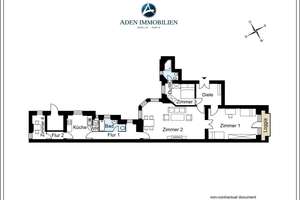 Stuck, Dielen & Flügeltüren: Altbau-Juwel in begehrter Seitenstraße am KuDamm! – Giesebrechtstraße 12, 10629 Charlottenburg, Berlin – Vorschaubild 6